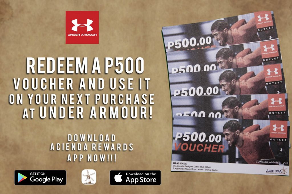 under armour voucher